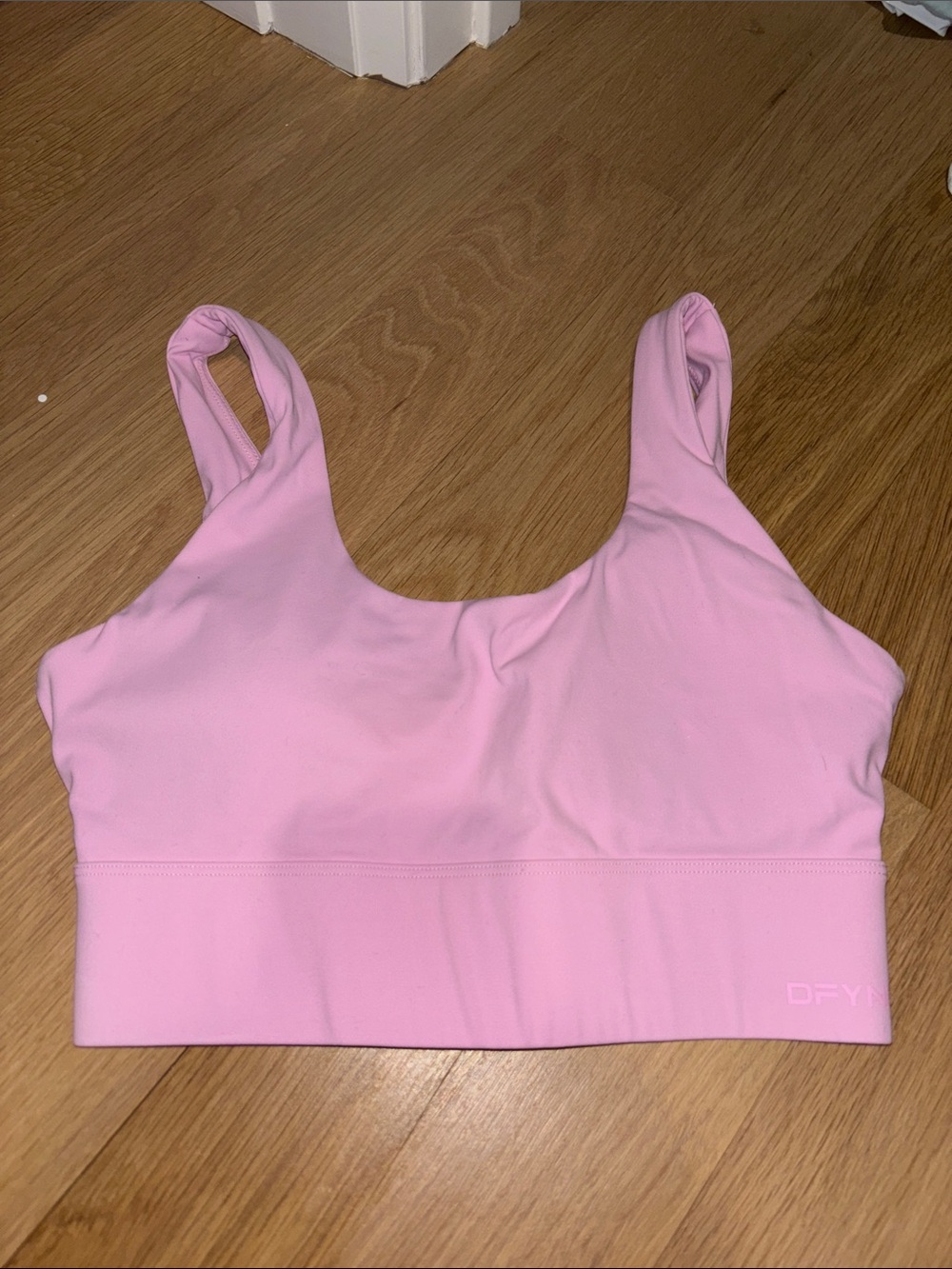 Dfyne Pink Scoop Sports Bralette